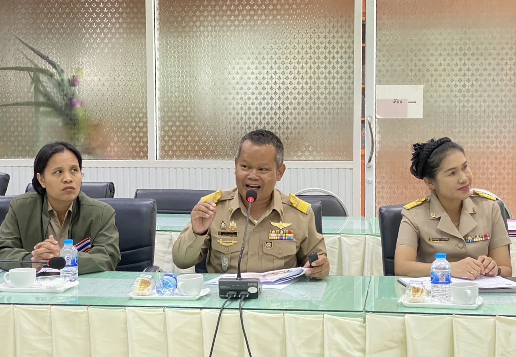 ประชุมคณะกรรมการขับเคลื่อนสถานศึกษานำร่องพื้นที่นวัตกรรมการศึกษา จังหวัดบุรีรัมย์