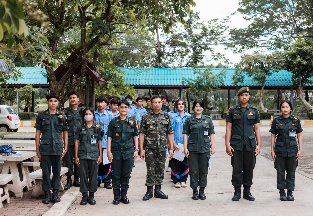 การคัดเลือกนักเรียนเข้าเรียนวิชารักษาดินแดน (รด.) นักศึกษาวิชาทหารชั้นปีที่ 1 ประจำปี 2568