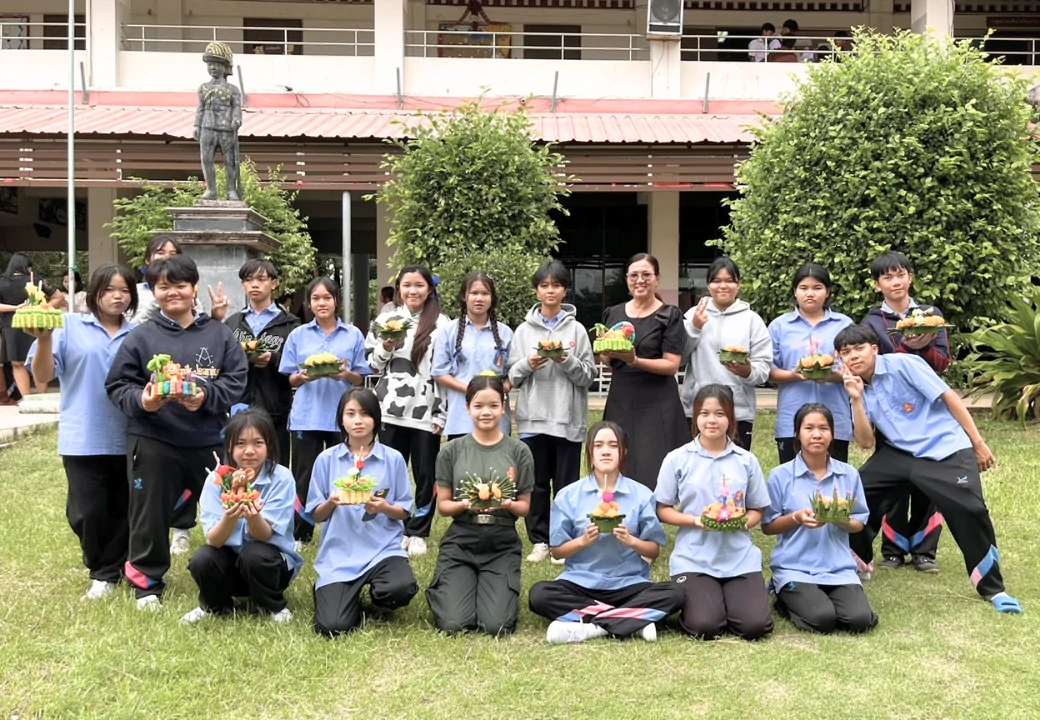 กิจกรรมทำกระทงใช้วัสดุที่อนุรักษ์ธรรมชาติ สืบสานประเพณีไทย