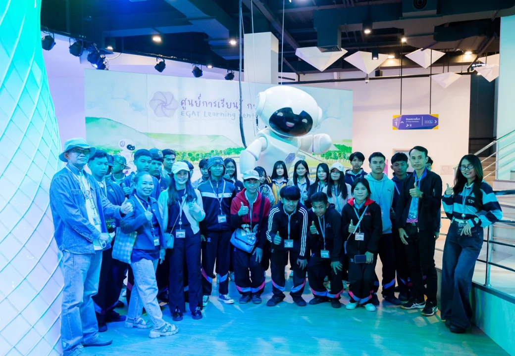 กิจกรรมทัศนศึกษาแหล่งเรียนรู้ นักเรียนชั้นมัธยมศึกษาปีที่ 4-6 ศูนย์การเรียนรู้ กฟผ.ลำตะคอง และสวนสัตว์นครราชสีมา จังหวัดนครราชสีมา