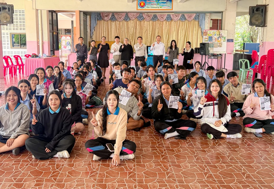 กิจกรรมแนะแนวการศึกษาต่อ จากคณะวิทยาการจัดการ มหาวิทยาลัยราชภัฏบุรีรัมย์