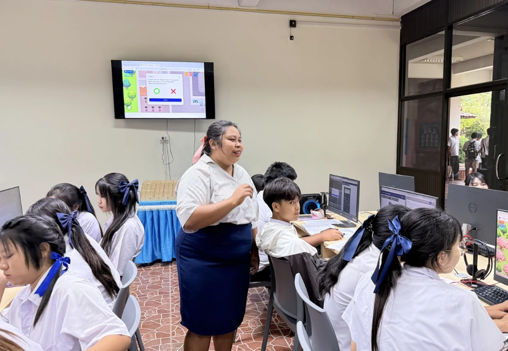 การนิเทศ ติดตาม การดำเนินการจัดการเรียน การสอนตามแนวทางของโรงเรียนนำร่อง DSP