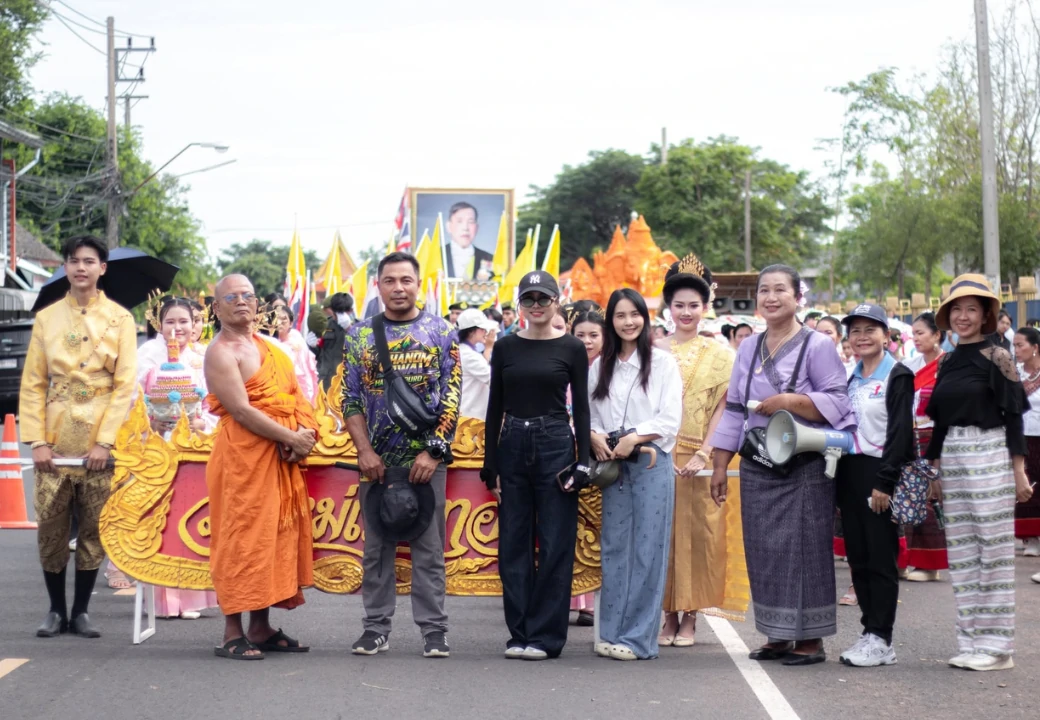 กิจกรรมแห่เทียนพรรษา อำเภอนางรอง ประจำปี 2569